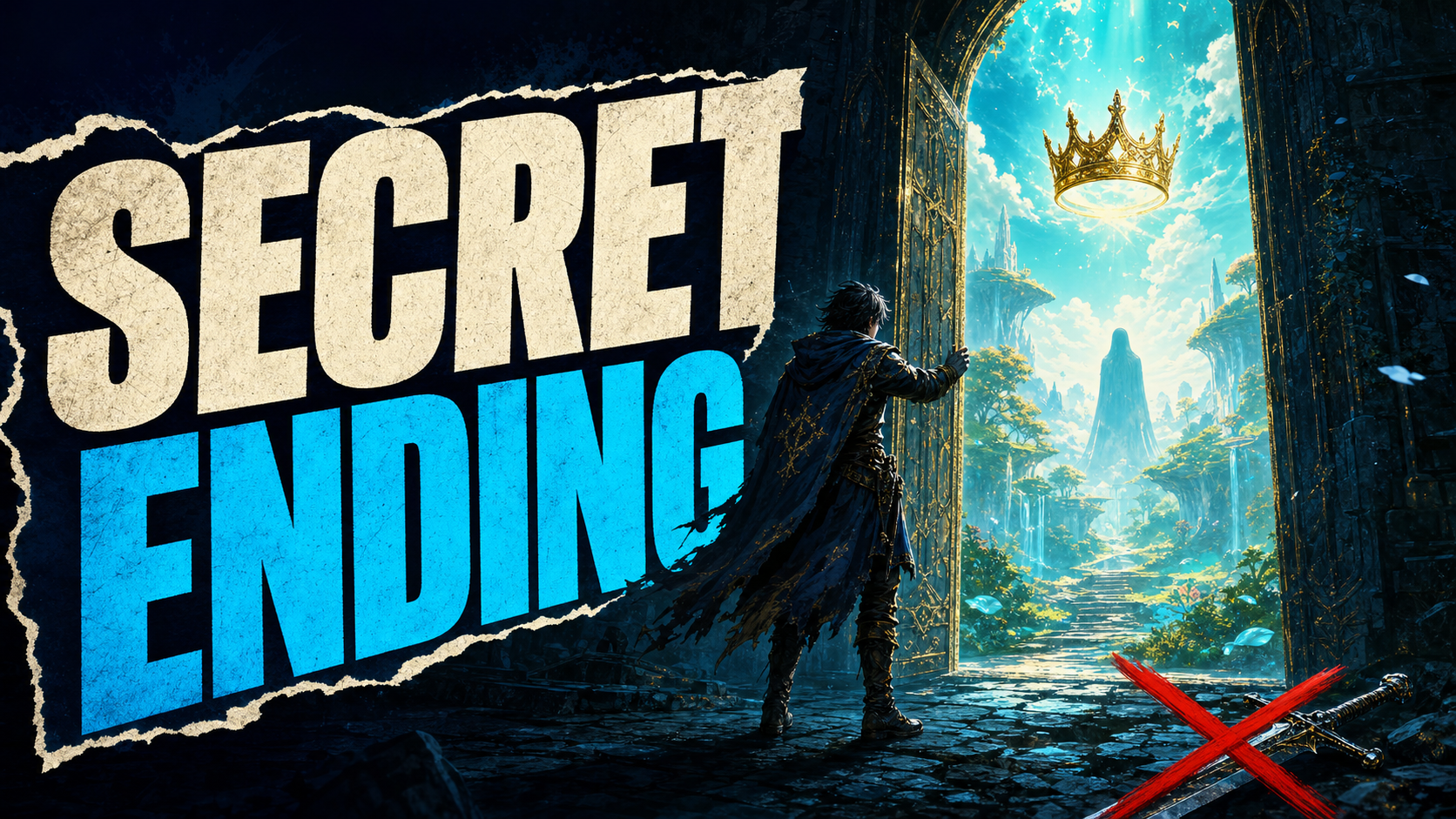 Gaming thumbnail with the words Secret Ending