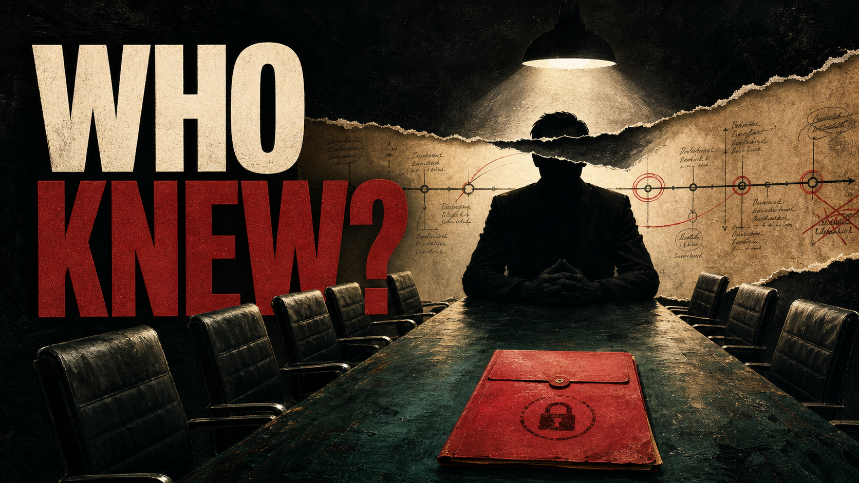 Business documentary thumbnail asking Who Knew