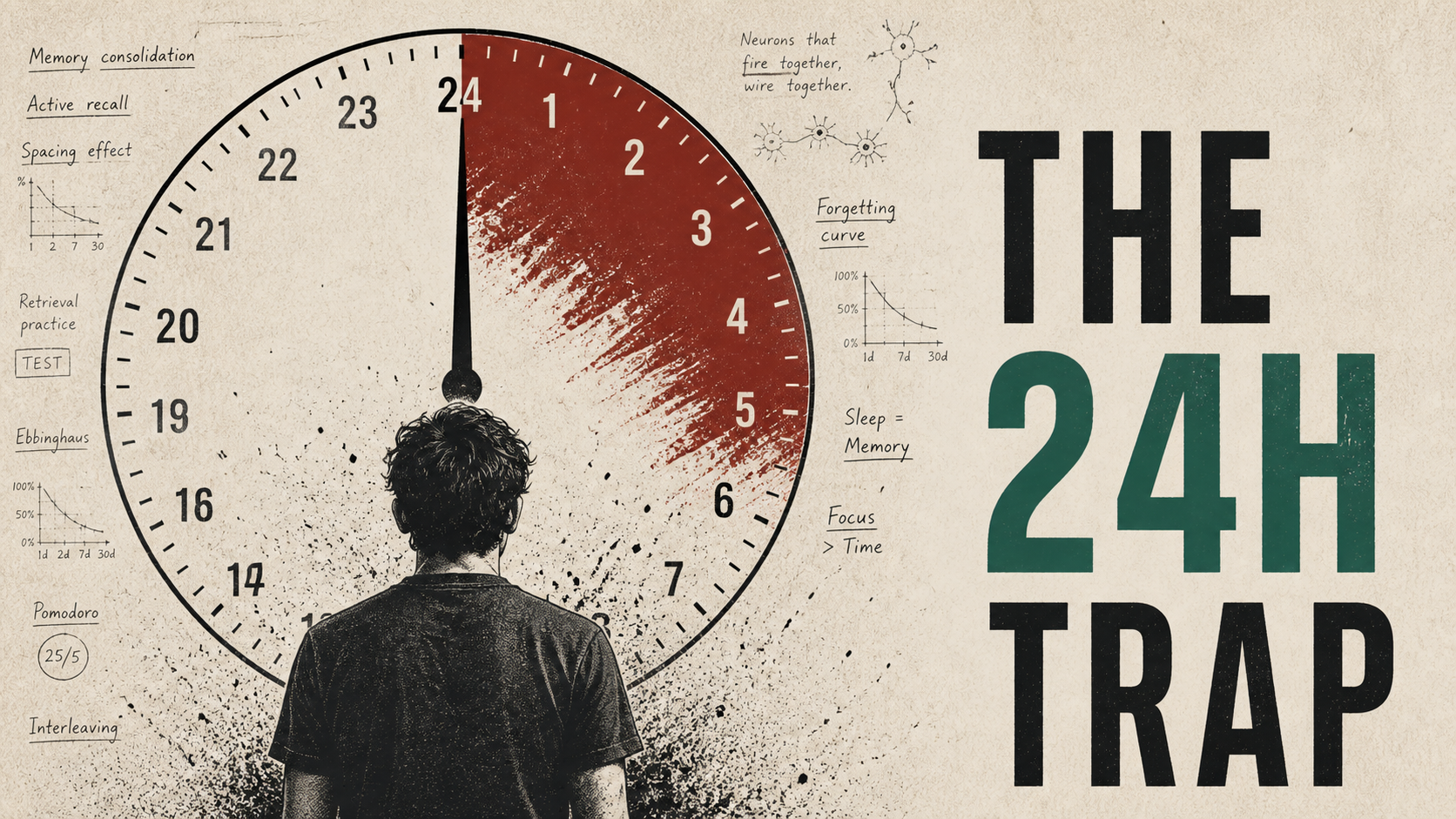 Education thumbnail with the words The 24H Trap